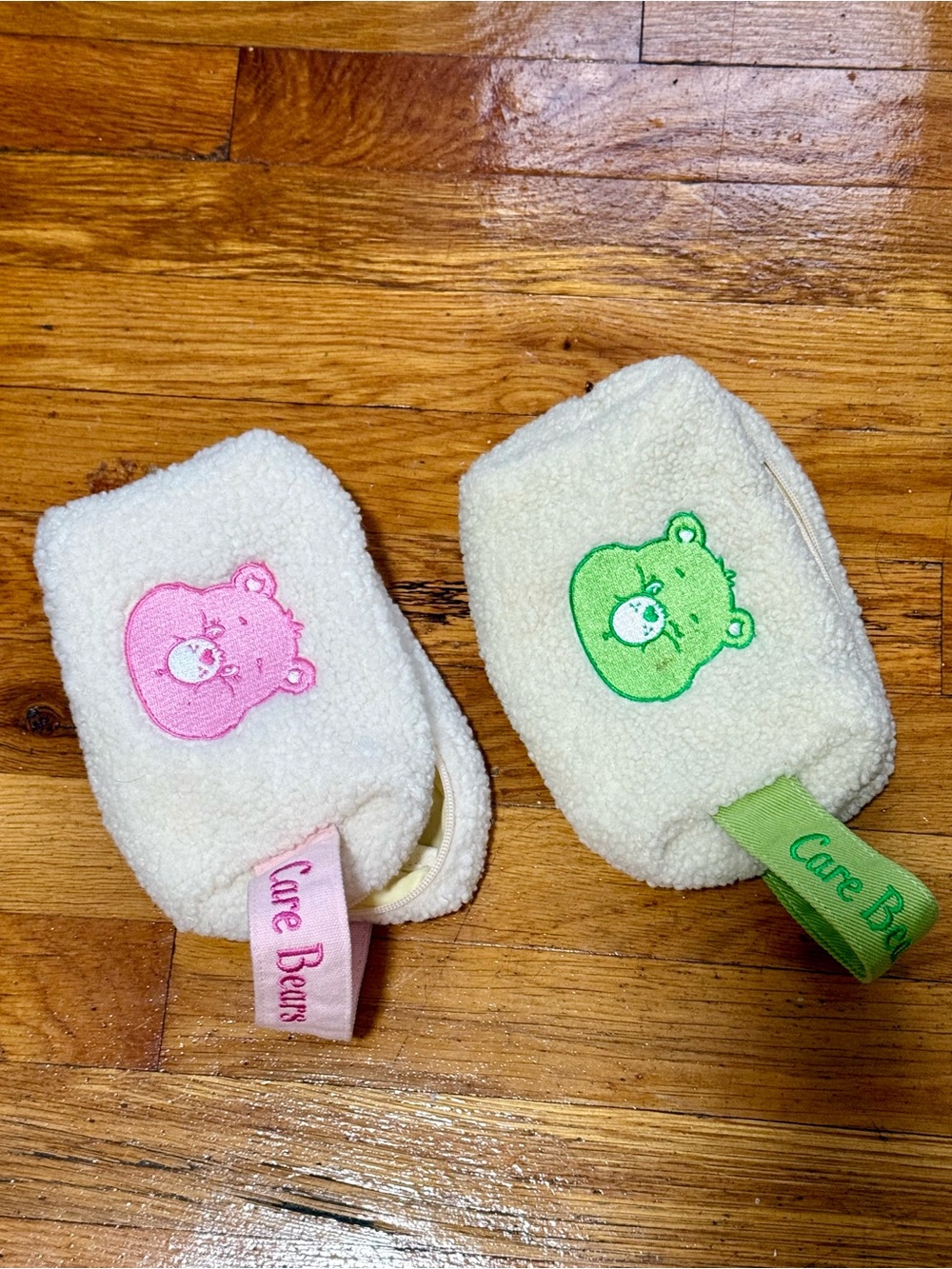 Care Bears set of cosmetics bags like new
